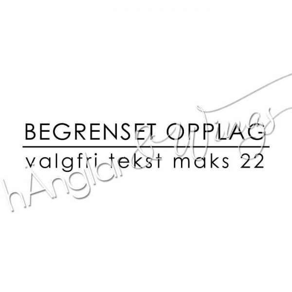 hÄnglar & Wings - Personlig stempel 292