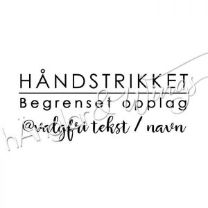 hÄnglar & Wings - Personlig stempel 293