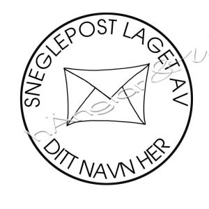 hÄnglar & Wings - Personlig stempel 274