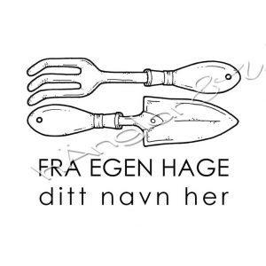 hÄnglar & Wings - Personlig stempel 267