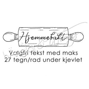 hÄnglar & Wings - Personlig stempel 266