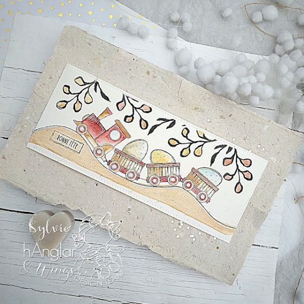 hÄnglar & Wings - A6 Clear Stamps - Lok & vagnar - Bilde 10