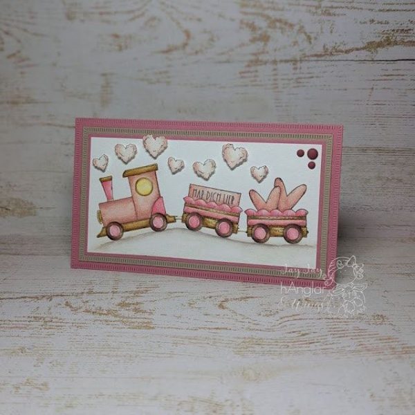 hÄnglar & Wings - A6 Clear Stamps - Lok & vagnar - Bilde 9