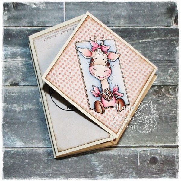hÄnglar & Wings - A6 Clear Stamps - Rutgiraffer - Bilde 3