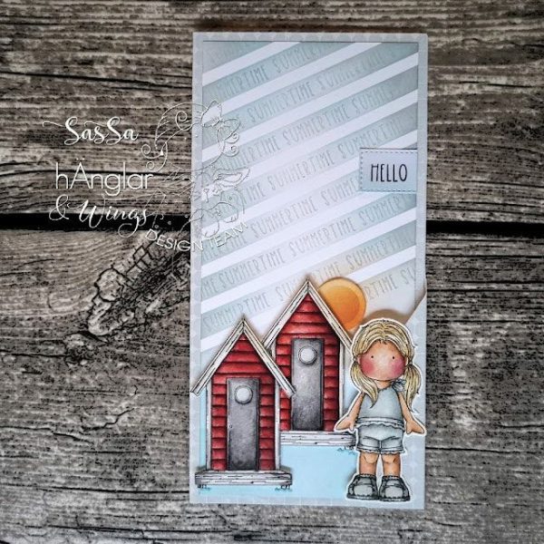 hÄnglar & Wings - A6 Clear Stamps - Vid vattnet - Bilde 3