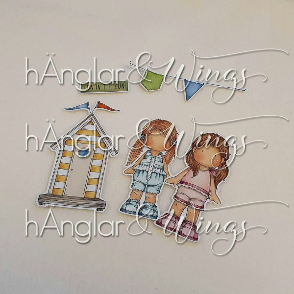 hÄnglar & Wings - A6 Clear Stamps - Vid vattnet - Bilde 2