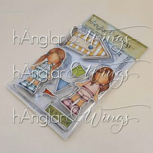hÄnglar & Wings - A6 Clear Stamps - Vid vattnet