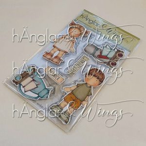hÄnglar & Wings - A6 Clear Stamps - Sommarpicknick