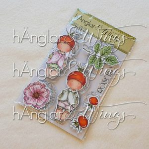 hÄnglar & Wings - A6 Clear Stamps - Nypon