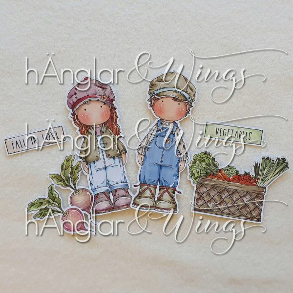 hÄnglar & Wings - A6 Clear Stamps - Höstskörd - Bilde 2