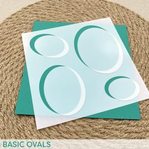 Create A Smile - Basic Ovals Stencil