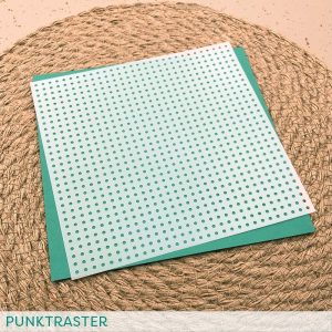 Create A Smile - Punktraster Stencil