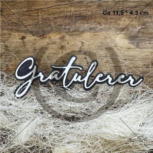 Papirdesign - Dies - Gratulerer 27