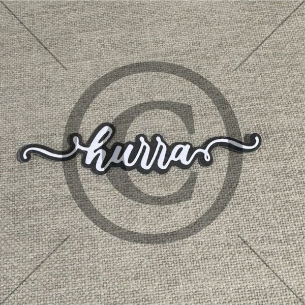 Papirdesign - Dies - Hurra 2