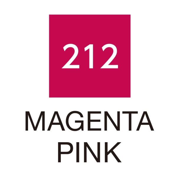 ZIG Clean Color Real Brush - 212 Magenta Pink - Bilde 2