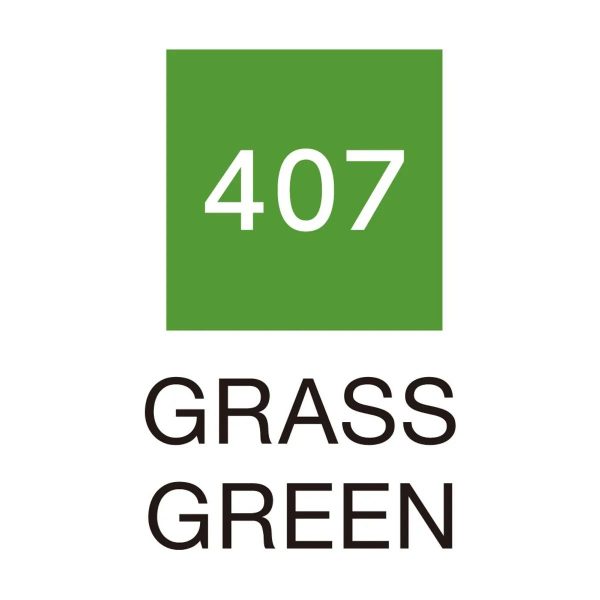 ZIG Clean Color Real Brush - 407 Grass Green - Bilde 2