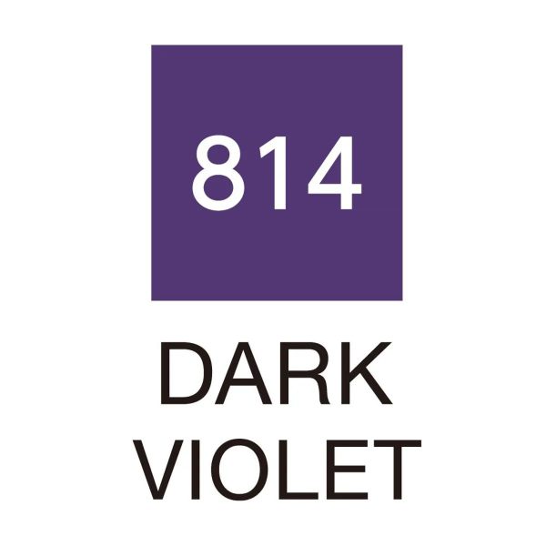 ZIG Clean Color Real Brush - 814 Dark Violet - Bilde 2