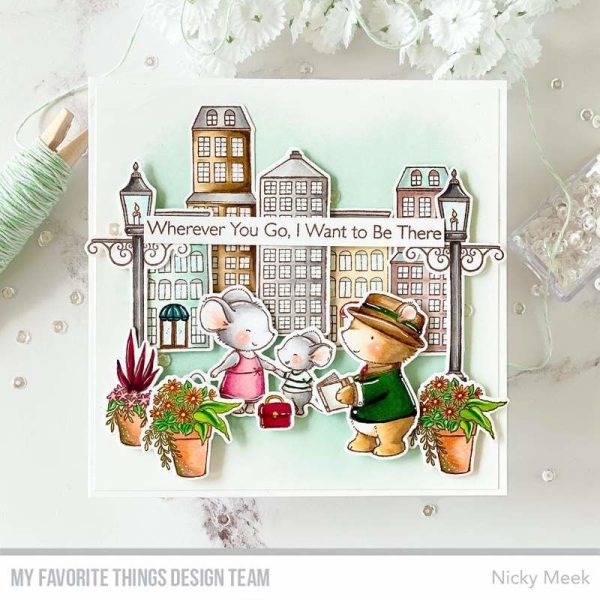 My Favorite Things - Travel Plans Clear Stamps - Bilde 5