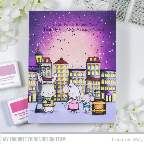My Favorite Things - Travel Plans Clear Stamps - Bilde 2