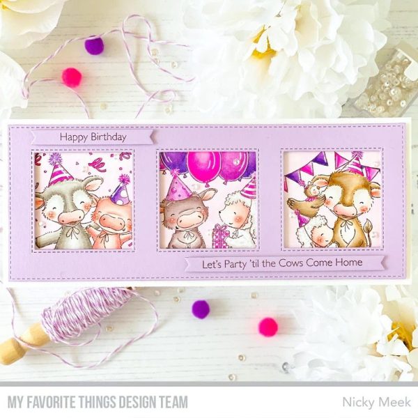 My Favorite Things - Happy Birthday Herd Clear Stamps - Bilde 3