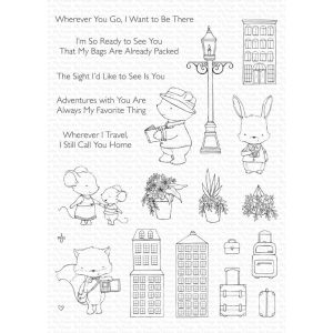 My Favorite Things - Travel Plans Clear Stamps