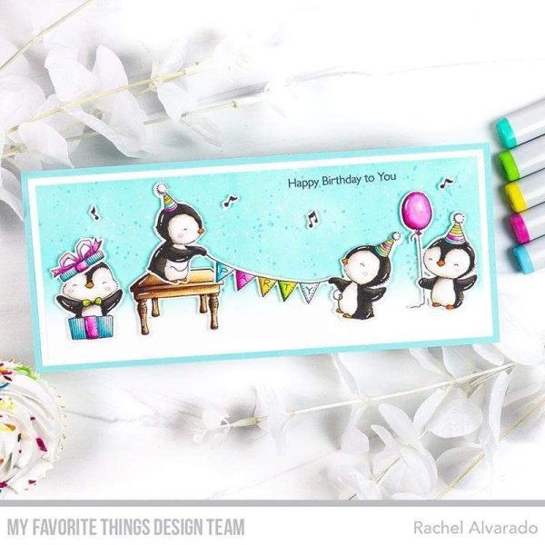 My Favorite Things - Penguin Party Clear Stamps - Bilde 5