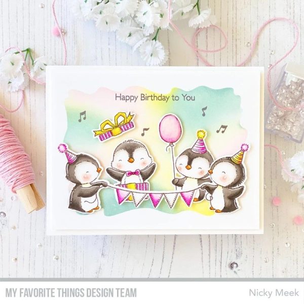 My Favorite Things - Penguin Party Clear Stamps - Bilde 2