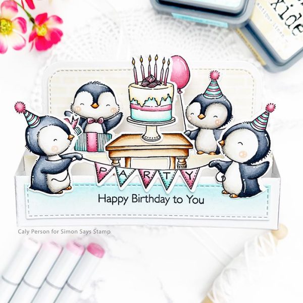 My Favorite Things - Penguin Party Clear Stamps - Bilde 4