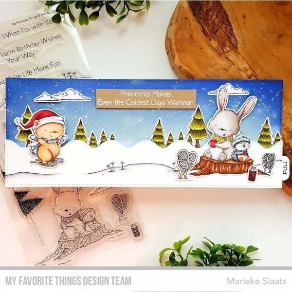 My Favorite Things - Frost-Loving Friends Clear Stamps - Bilde 4