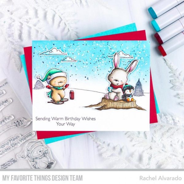My Favorite Things - Frost-Loving Friends Clear Stamps - Bilde 3