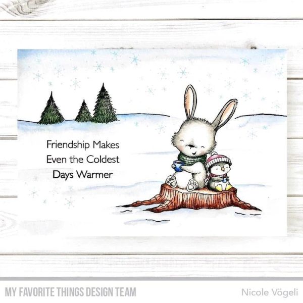My Favorite Things - Frost-Loving Friends Clear Stamps - Bilde 5