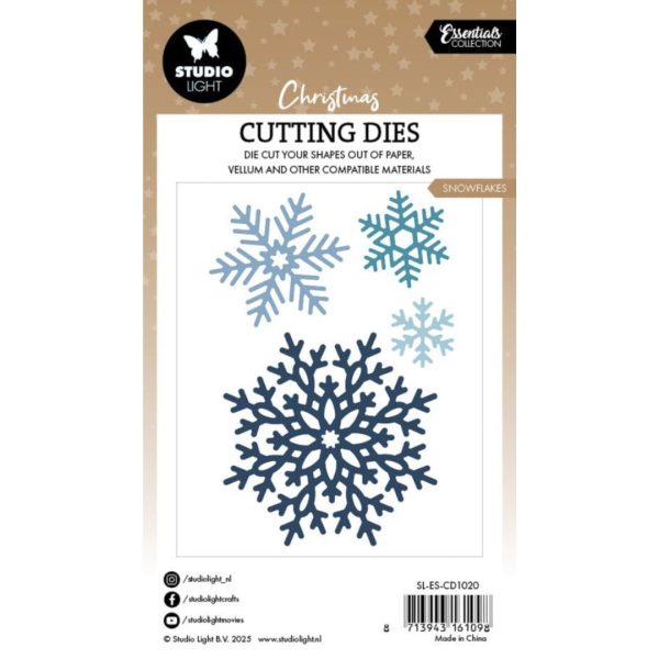 Studio Light - Snowflakes Essentials Cutting Dies - Bilde 2