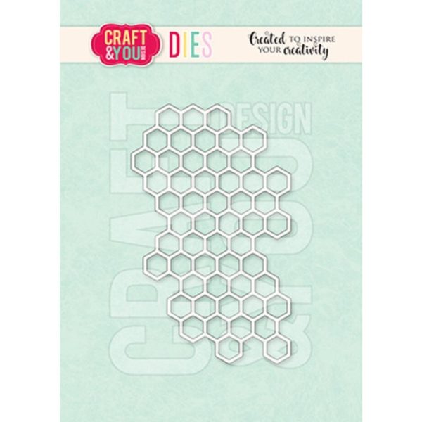 Craft & You - Honey Background Dies