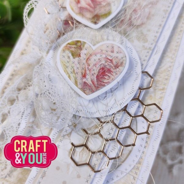 Craft & You - Honey Background Dies - Bilde 4
