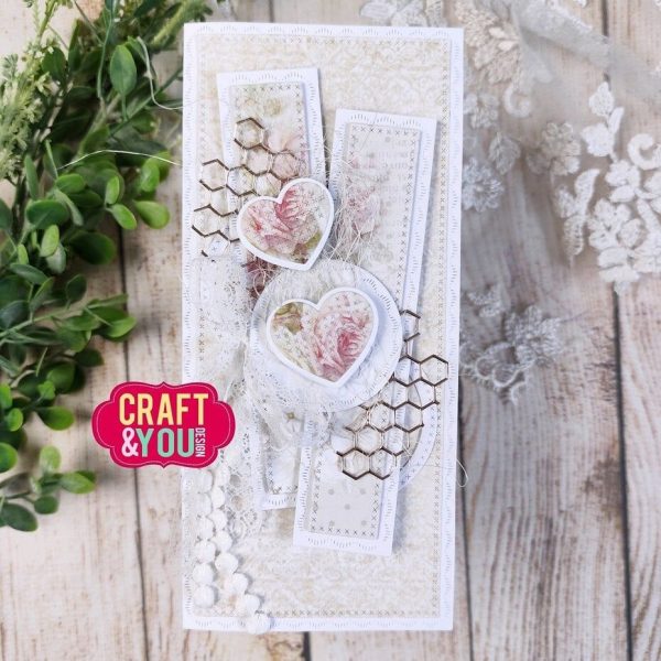 Craft & You - Honey Background Dies - Bilde 3