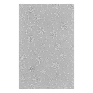 Spellbinders - Sparkling Snow 3D Embossing Folder