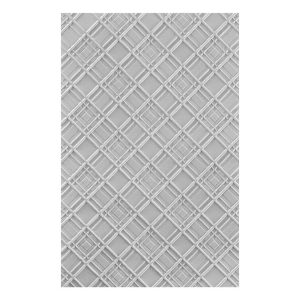 Spellbinders - Argyle Plaid 3D Embossing Folder