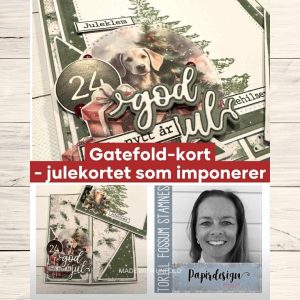 Kurs 15/11 kl. 15-18 | Gatefold-kort m/Screppa