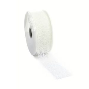 Crispy Ribbon - 10mm - Creme (metervare)
