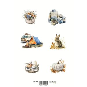 Reprint - Klippark A4 - Cozy Season