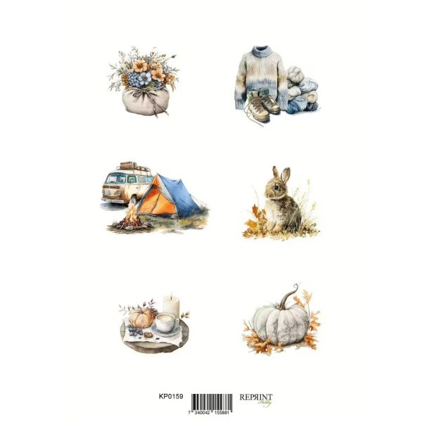 Reprint - Klippark A4 - Cozy Season