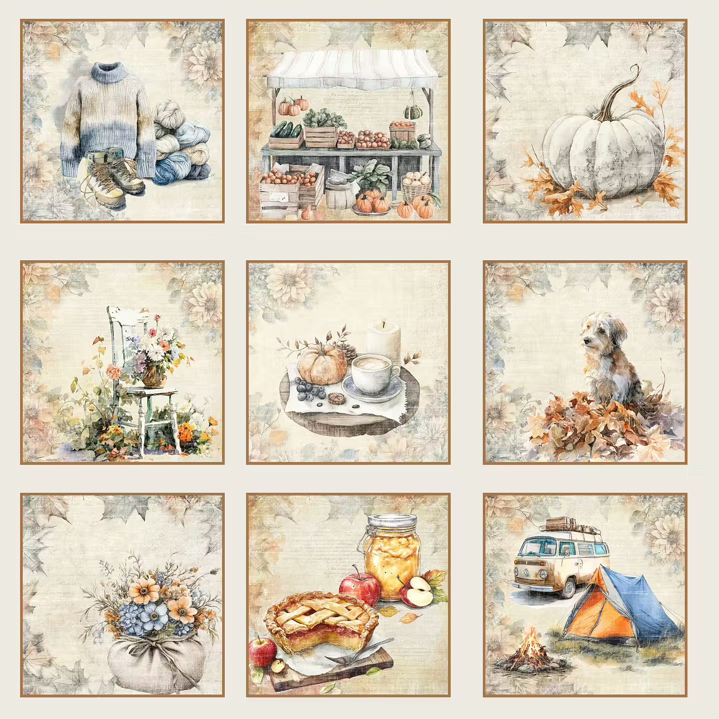 Reprint - 12x12 Paper Pack - Cozy Season - Bilde 10