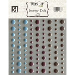Reprint - Enamel Dots - Deck the Halls