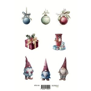 Reprint - Klippark A4 - Deck the Halls