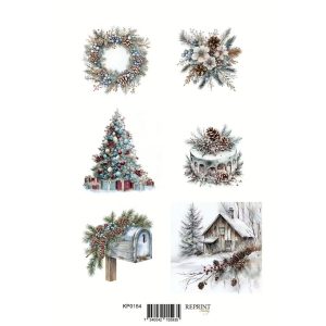 Reprint - Klippark A4 - Christmas Time