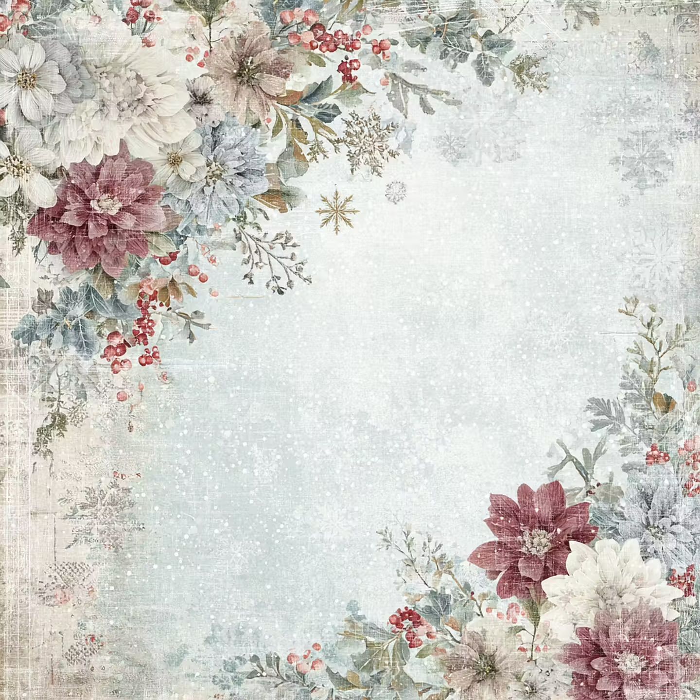 Reprint - 8x8 Paper Pack - Deck the Halls - Bilde 6