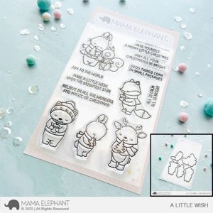 Mama Elephant - A Little Wish Stamp & Die Bundle