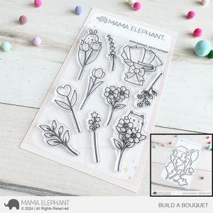 Mama Elephant - Build a Bouquet Stamp & Die Bundle
