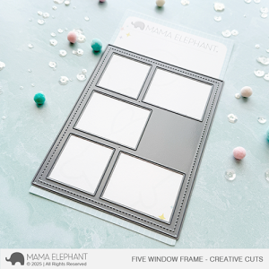 Mama Elephant - Five Window Cover Creative Cuts