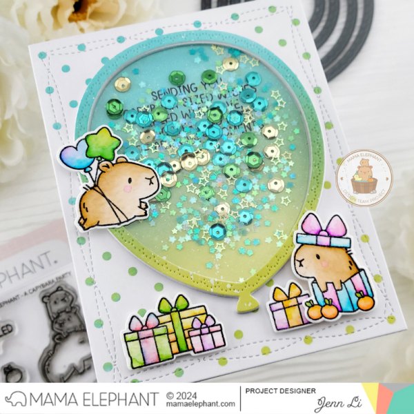 Mama Elephant - Basic Balloon Shaker Creative Cuts - Bilde 2